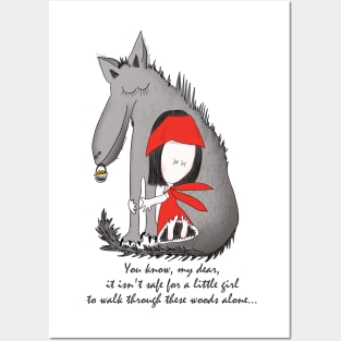 Little Red Riding Hood Posters and Art